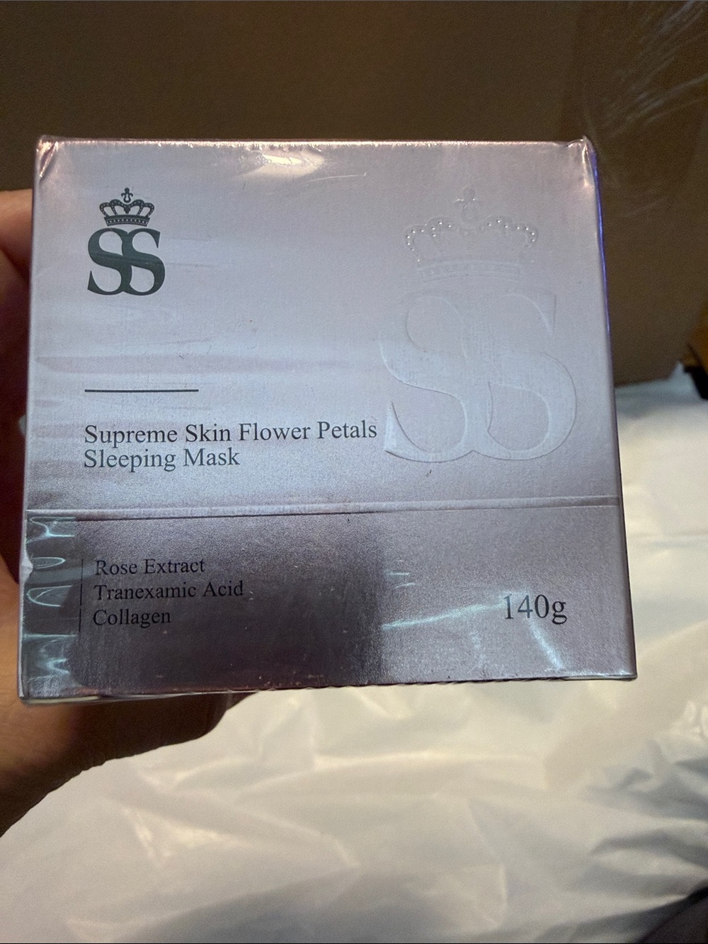 Supreme Skin Flower Petals Sleeping Mask - Rose Extract